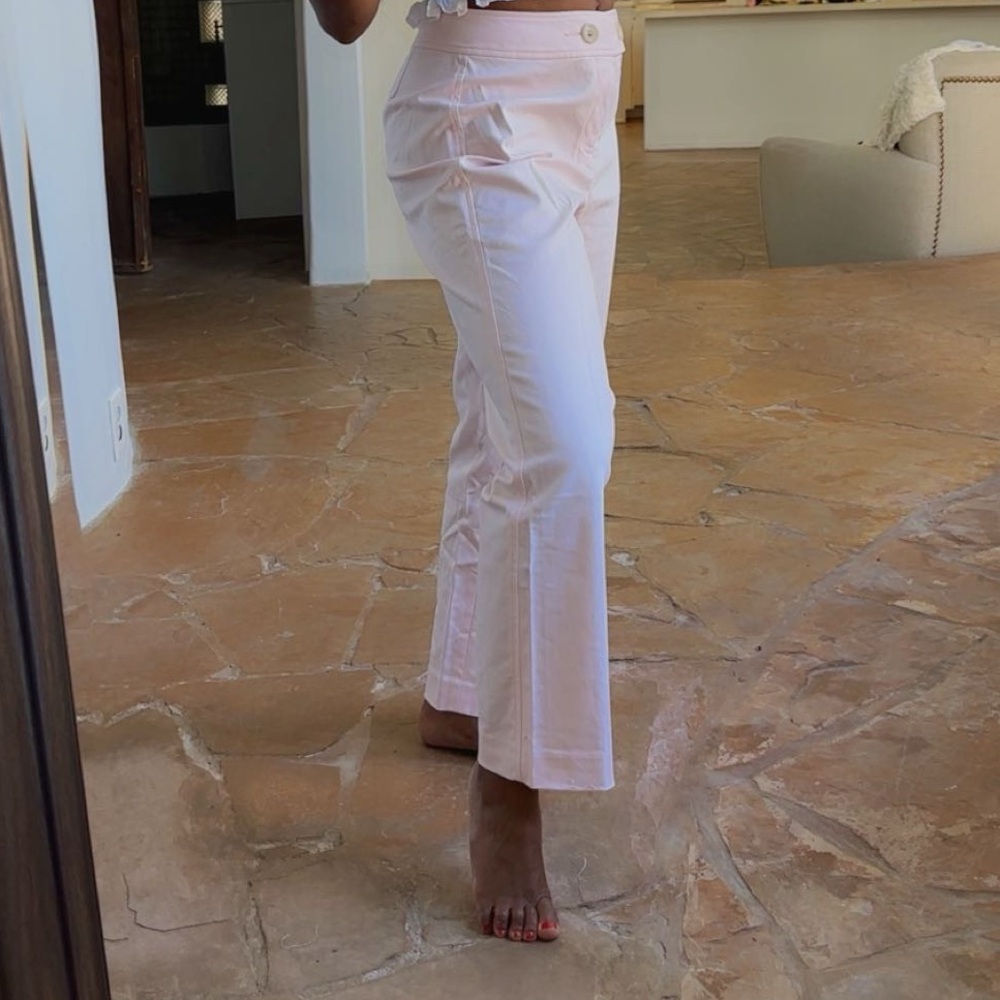 Banana Republic Pink Flared Pants 🩷